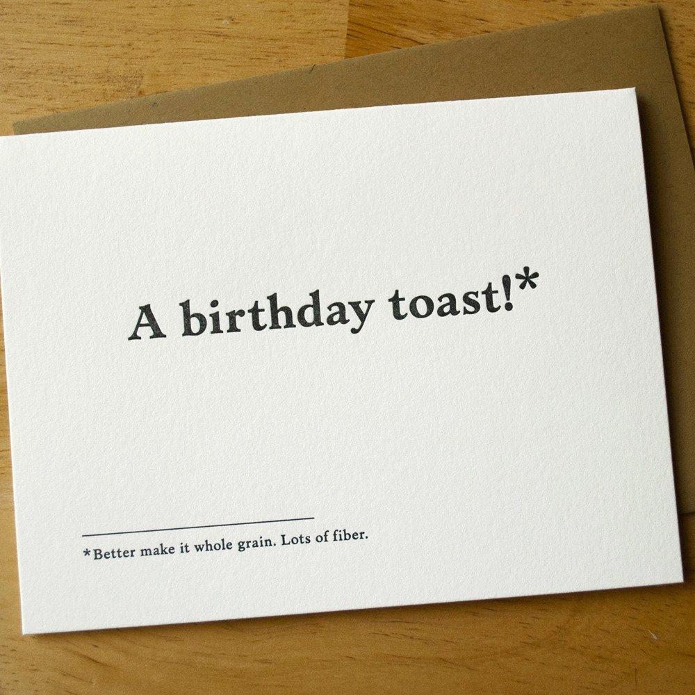 Birthday Toast Card