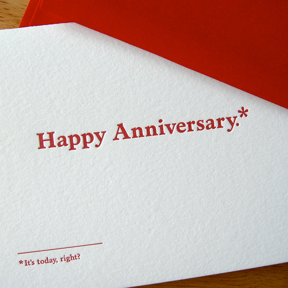 Happy Anniversary Card