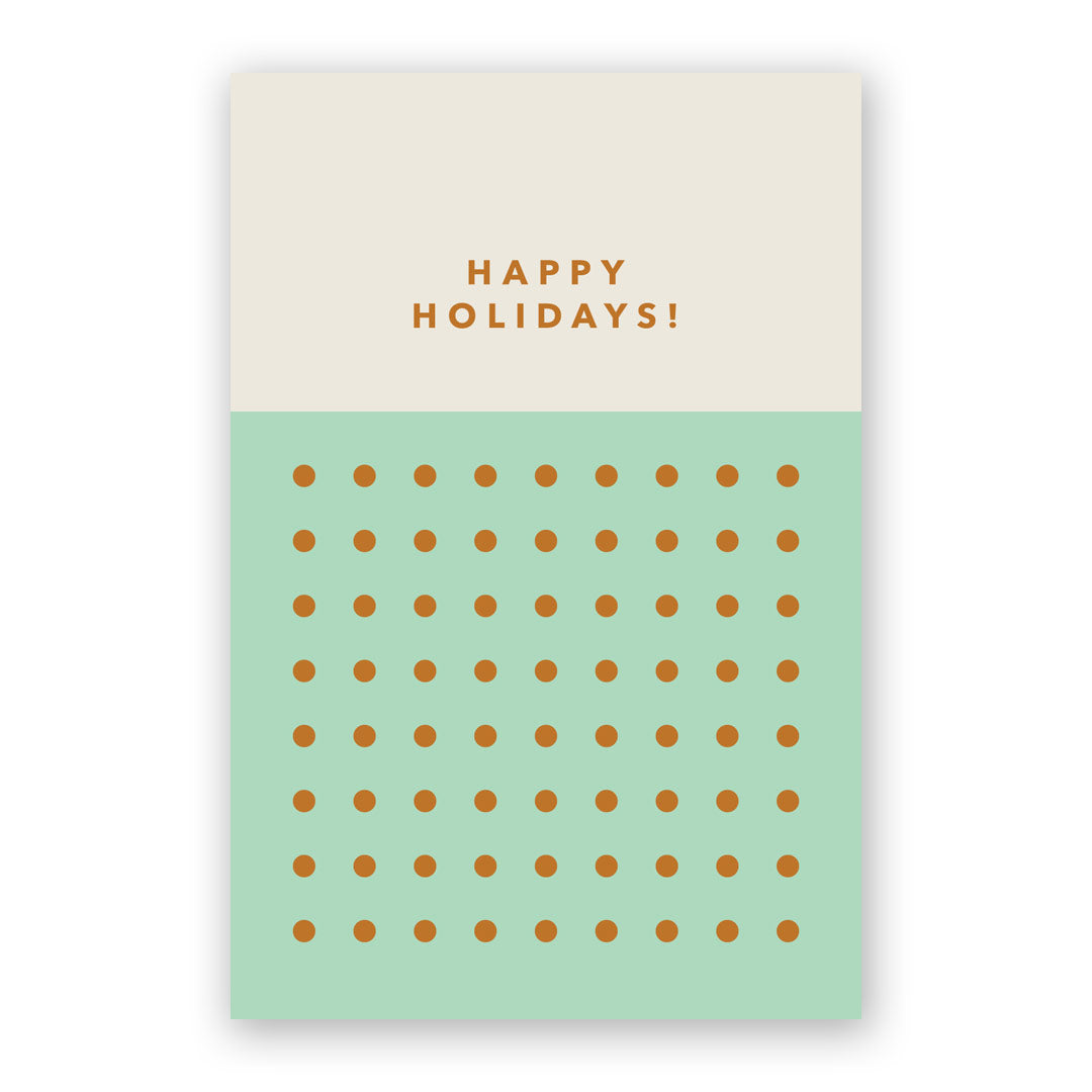Holiday Dots Card