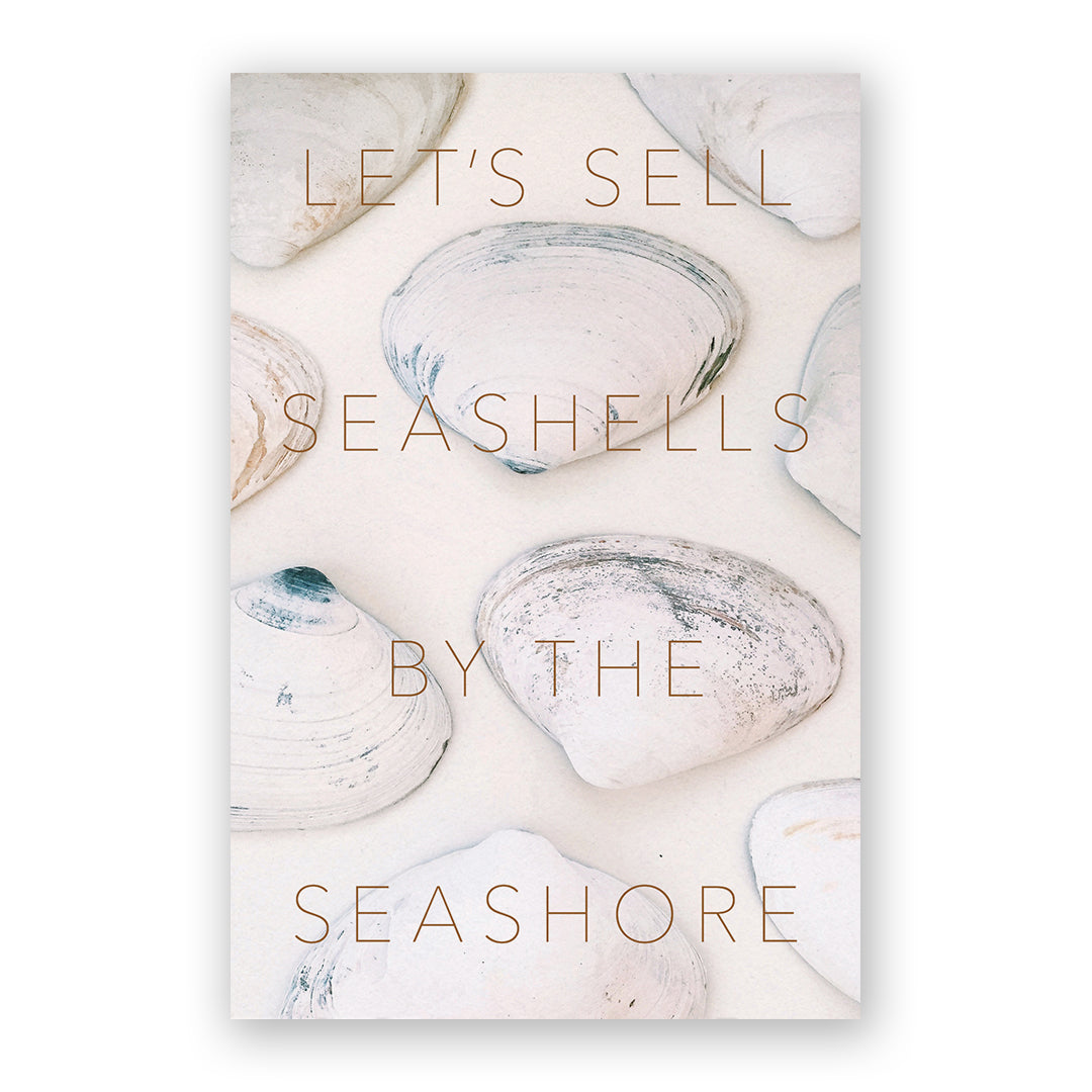 Let's Sell Seashells Card