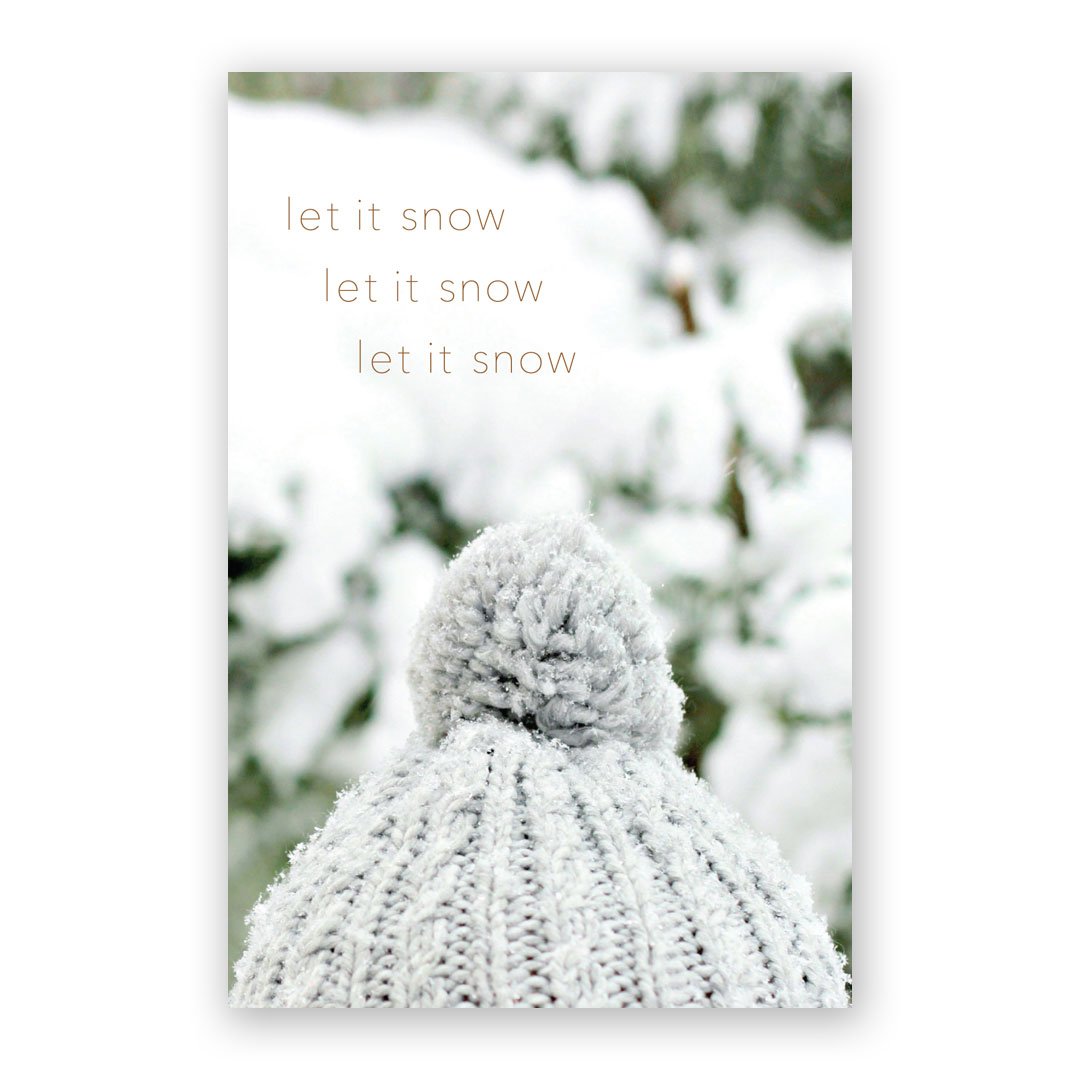 Let it Snow Holiday Card