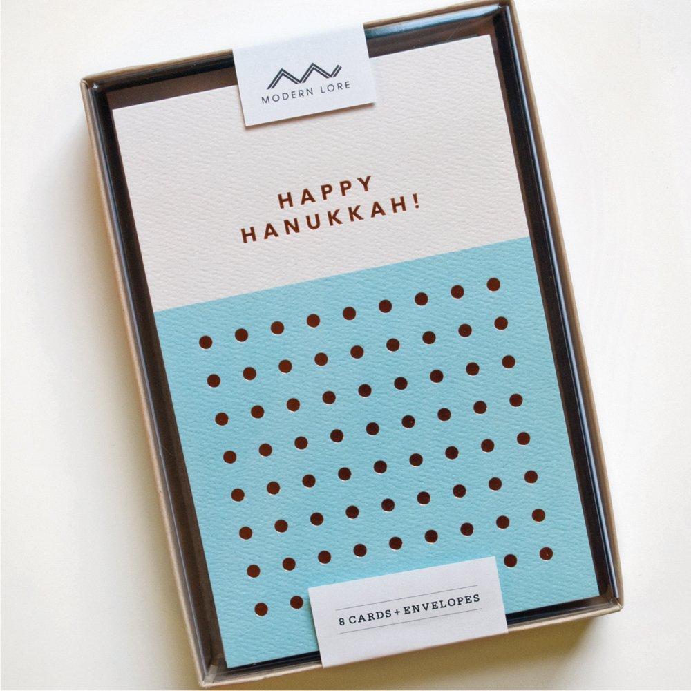 Hanukkah Dots Card