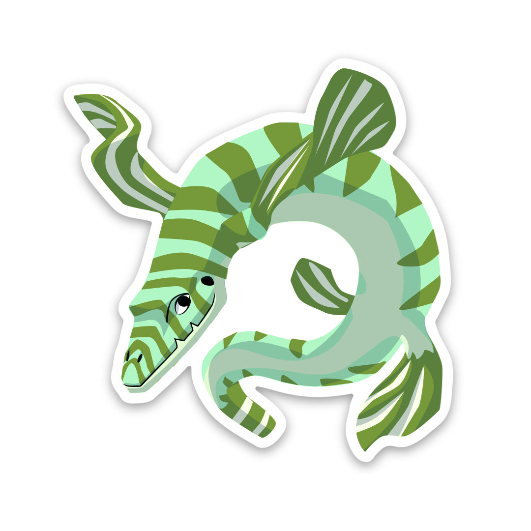 Mosasaur Dinosaur Sticker