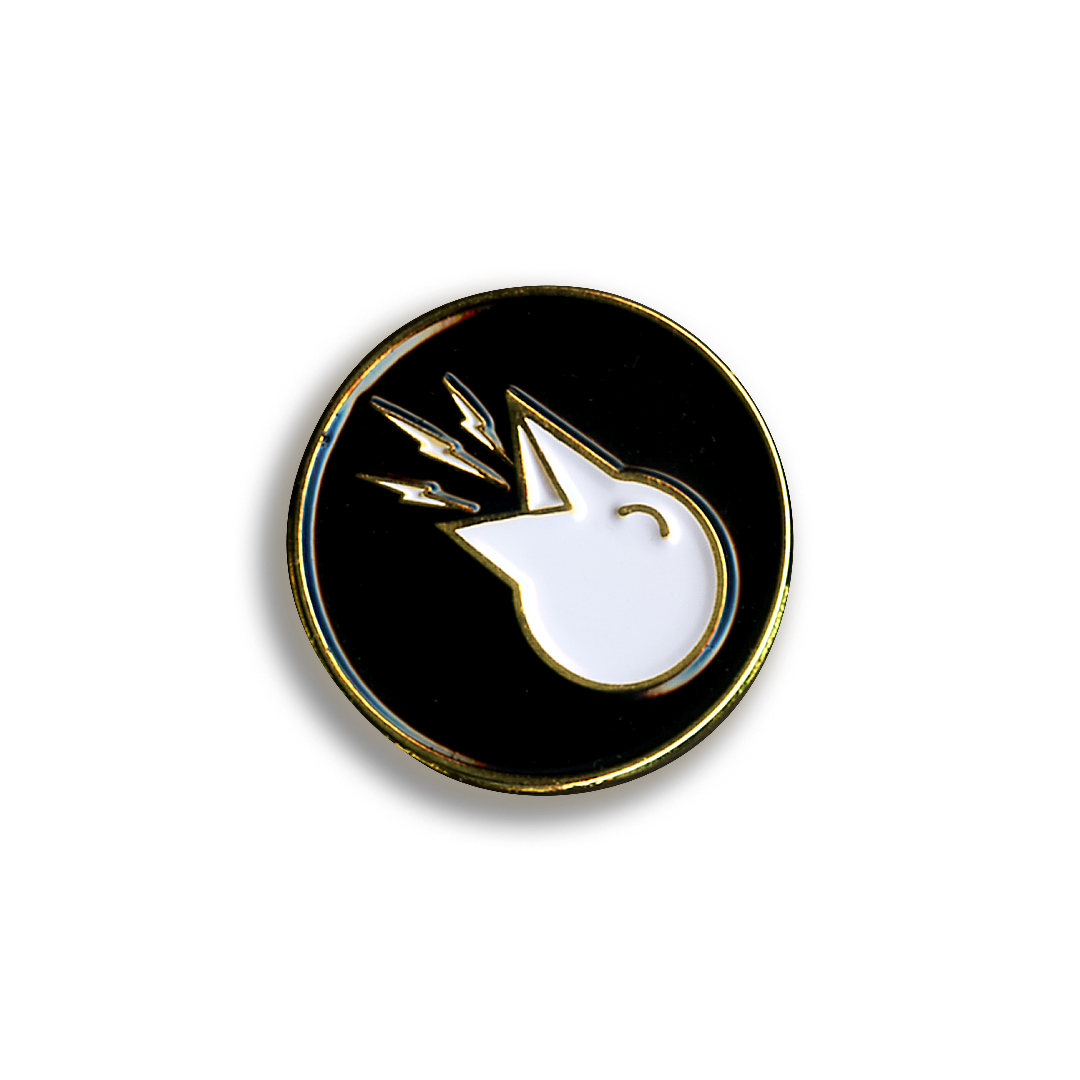 Mincing Mockingbird Bird Pin