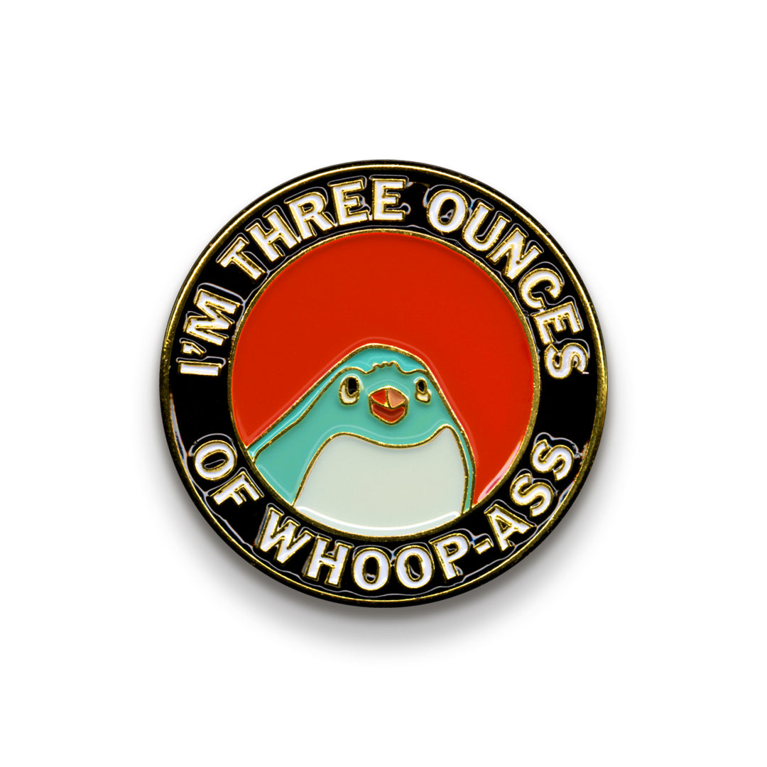 Three Ounces Pin