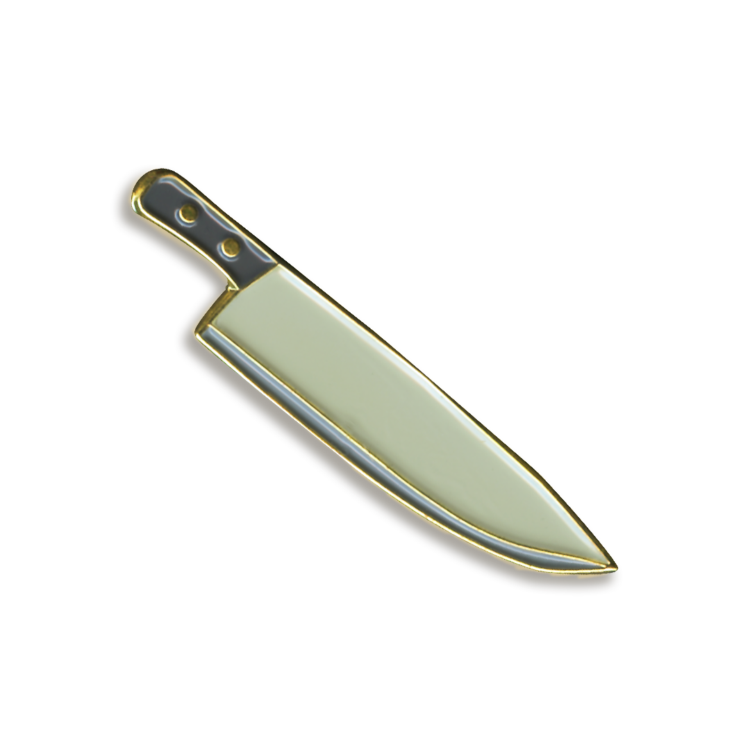 Knife Enamel Pin