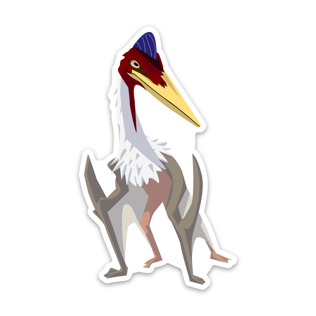 Quetzalcoatlus Dinosaur Sticker