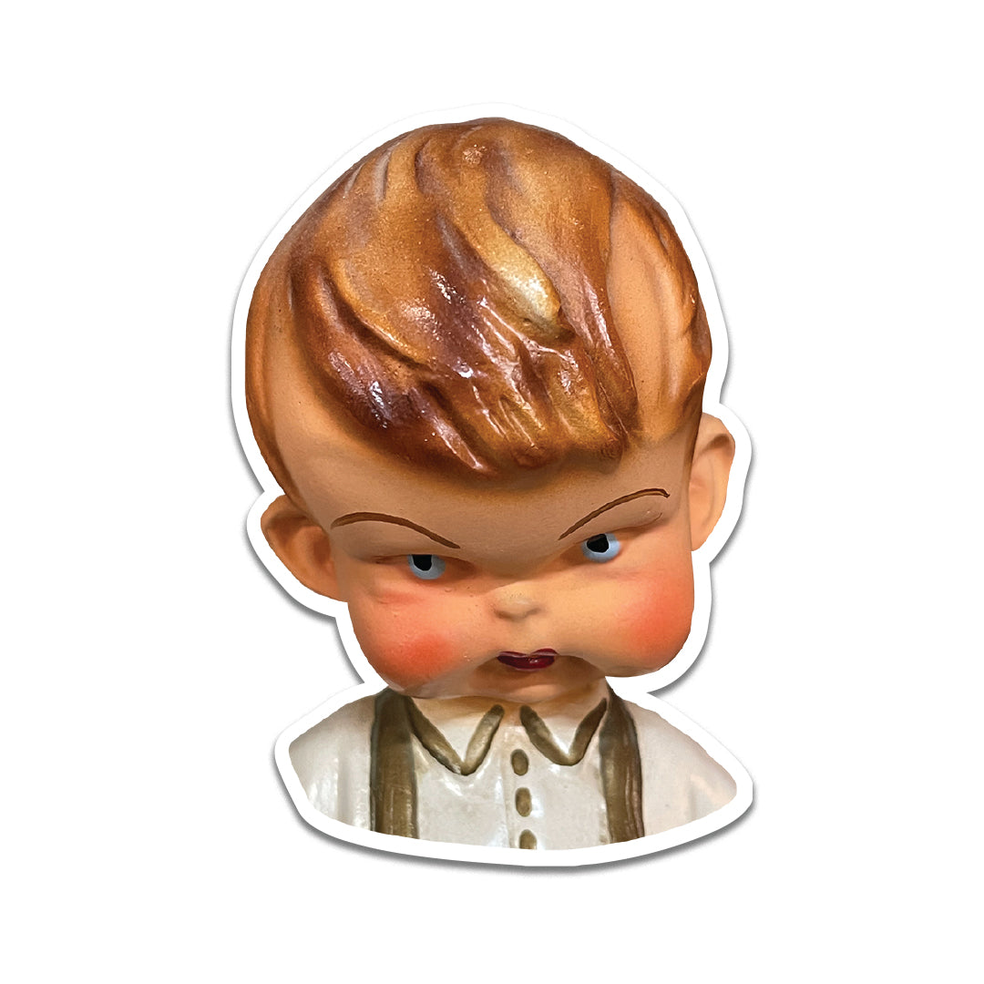 Suspenders Doll Sticker