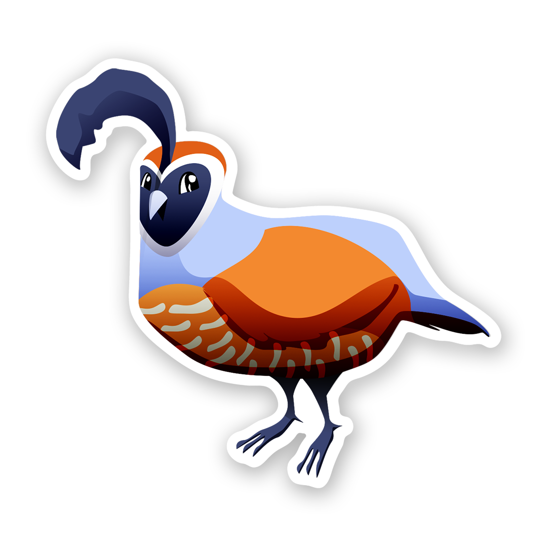 Quail Sticker