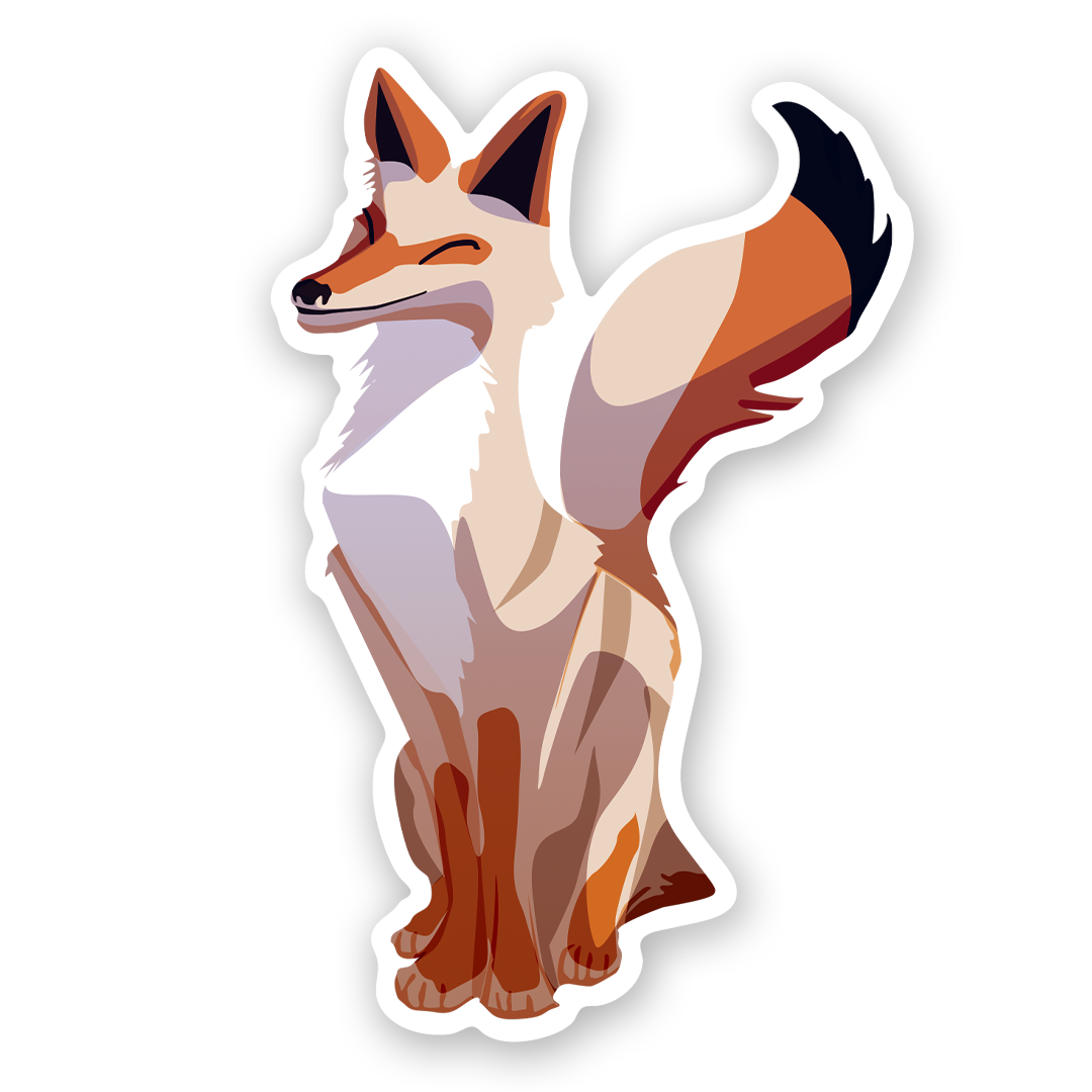 Coyote Sticker