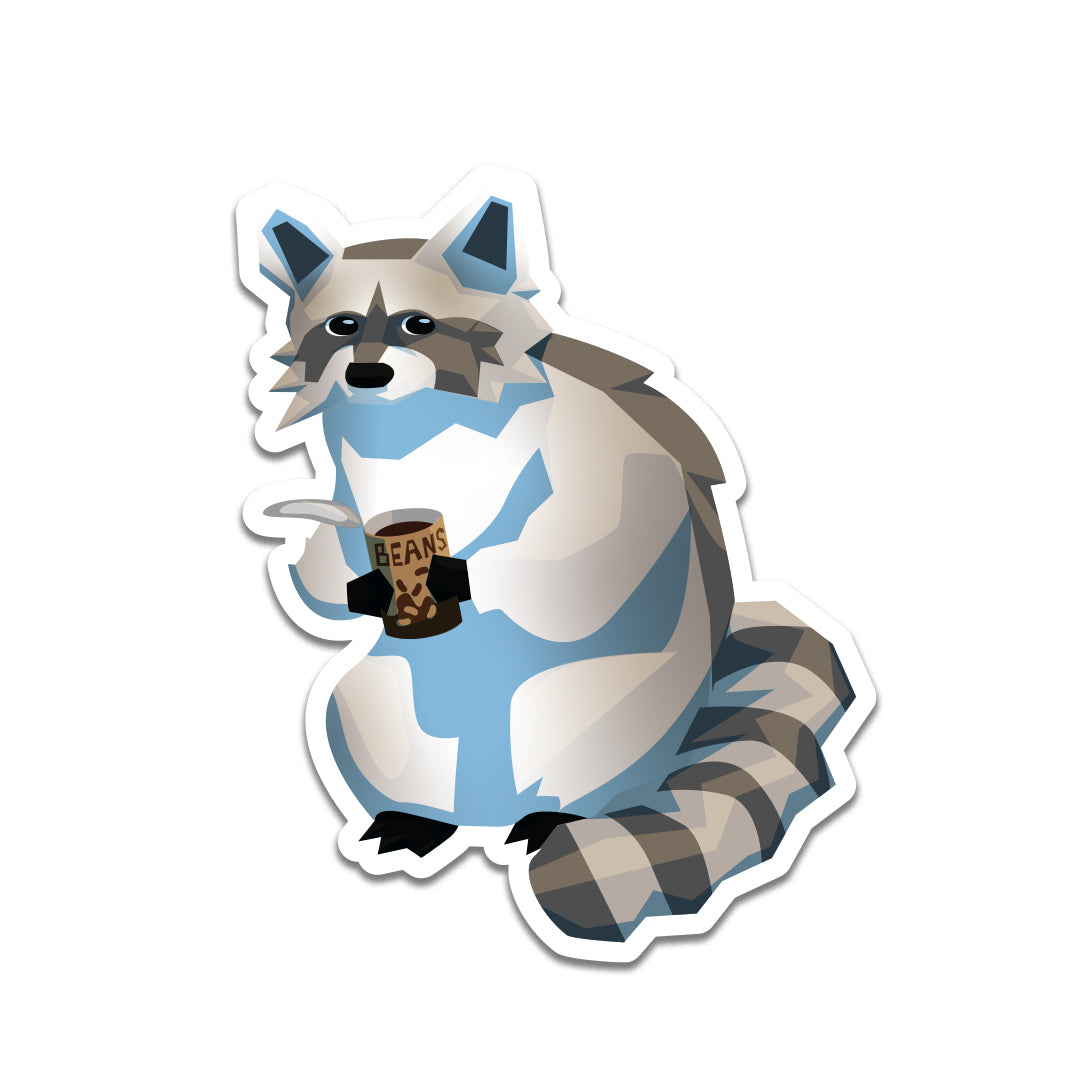 Raccoon Sticker