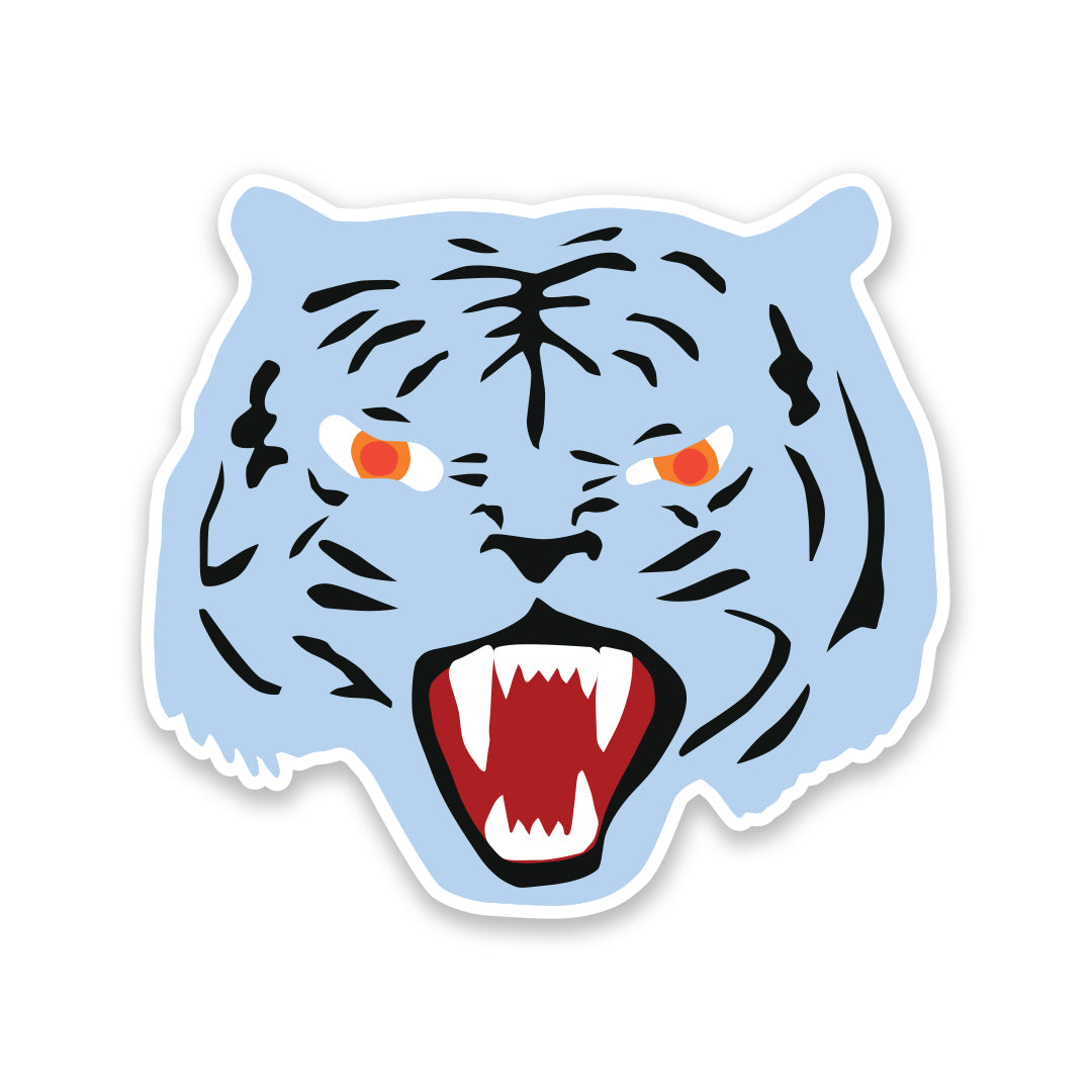 Blue Tiger Sticker