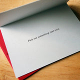 Lazy Gift-Giver Card