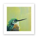5 x 5 Art Print - Hummingbird Number 1