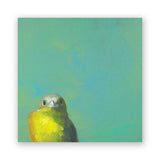 8 x 8 Yellow Bird Wings on Wood Decor