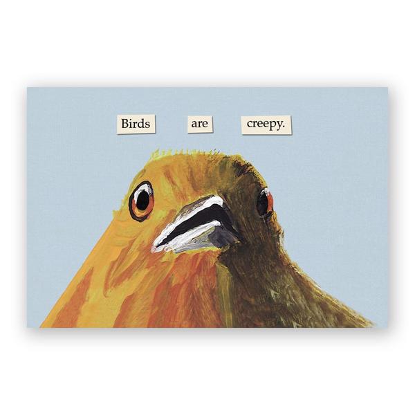 Creepy Postcards - Set of 12 - Troubled Birds