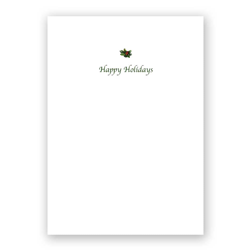 Cat's Christmas Holiday Card