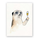 Meerkat Congratulations Card