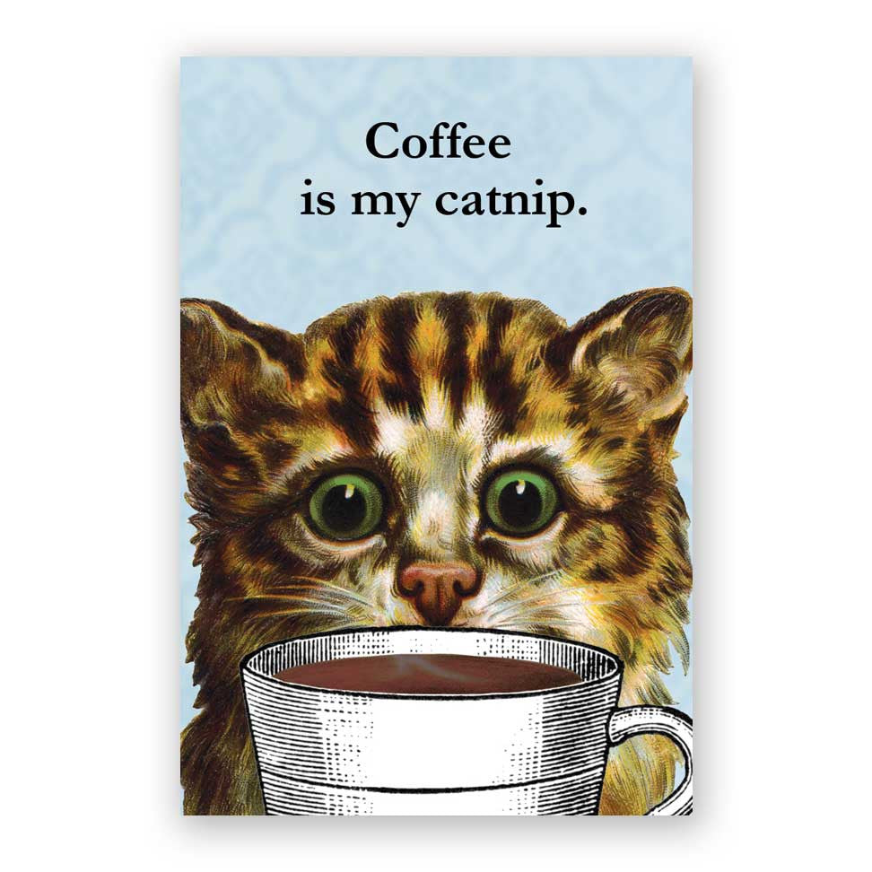 Coffee is my Catnip Magnet