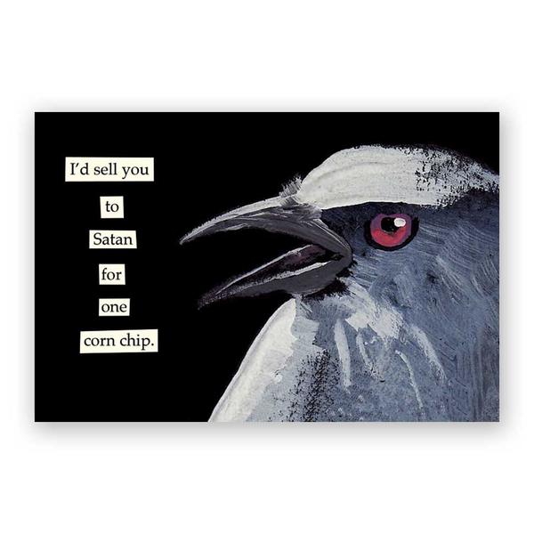 Corn Chip Postcards - Set of 12 - Troubled Birds