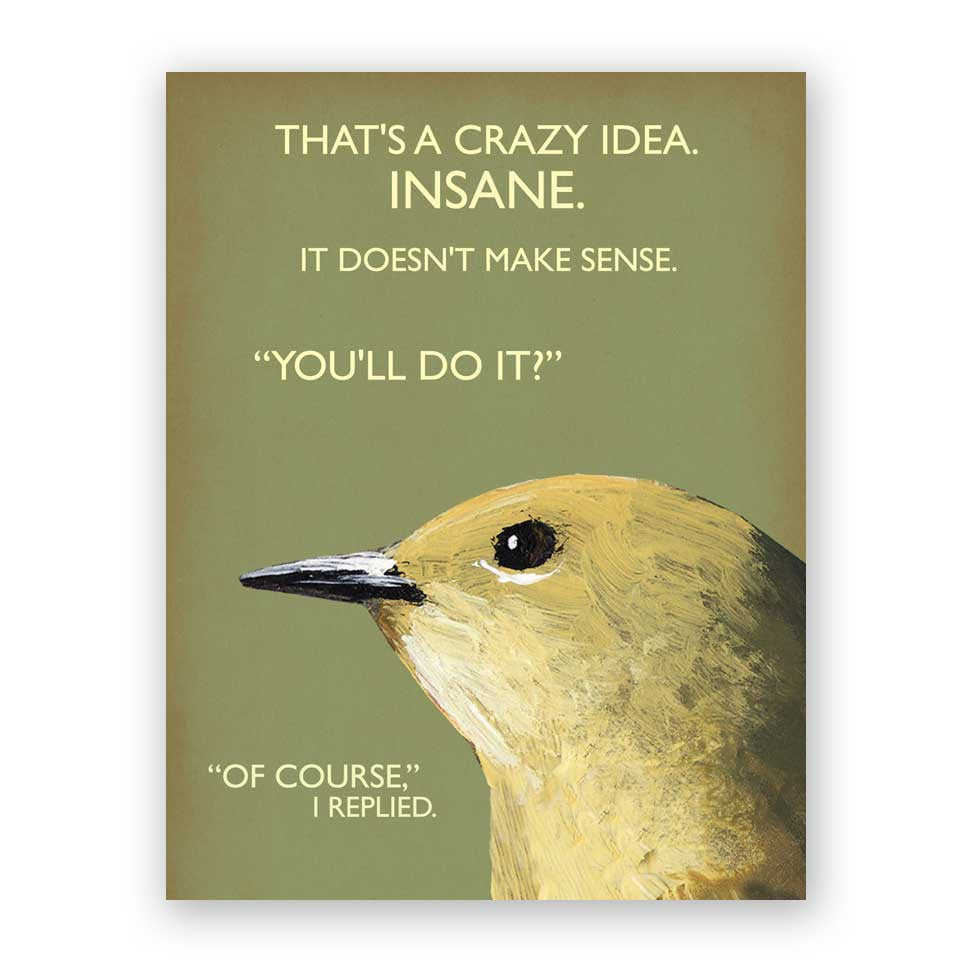 Crazy Idea Card