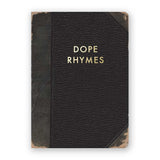 Dope Rhymes Journal- Medium