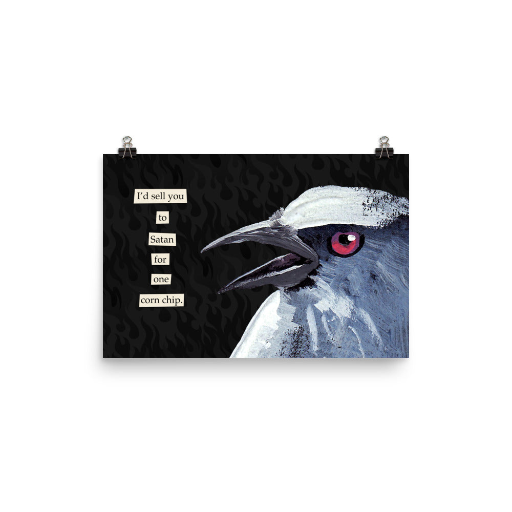 Corn Chip - Troubled Birds - Matte Poster