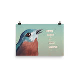 Shenanigans - Troubled Birds - Matte Poster