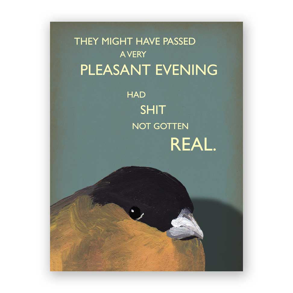 Pleasant Evening Card