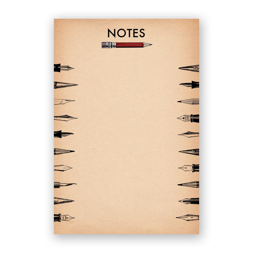 Pencil Notes Notepad