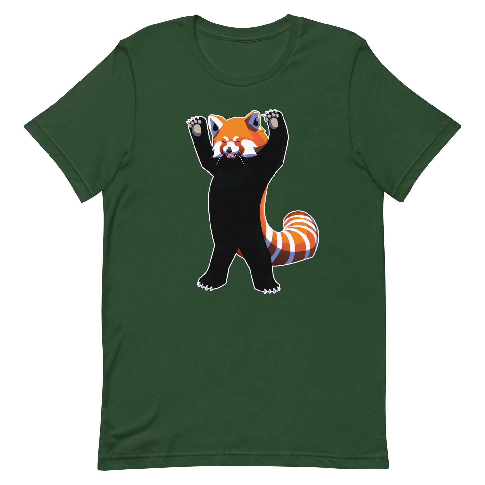 Red Panda - Unisex T-shirt – The Mincing Mockingbird & The Frantic