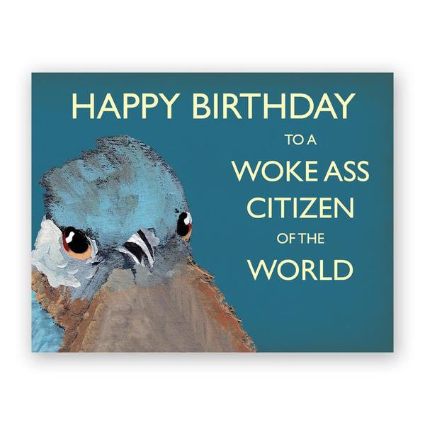 Woke Ass Citizen Birthday Card